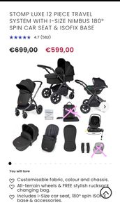 Ickle Bubba Stomp Luxe Travel System