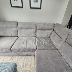 L corner sofa