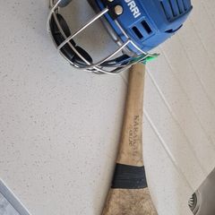 Hurl and helmet