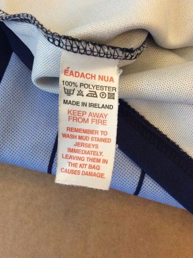 Dublin Jersey. Season 2004/2006. Official Oneills Dublin Home GAA Jersey. Authentic Original From 2004. Not A Modern Remake.