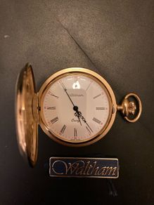 Pocket watch, can be used as desk clock. Brand new.