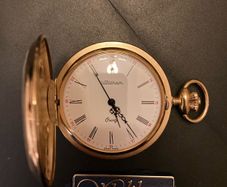 Pocket watch, can be used as desk clock. Brand new.