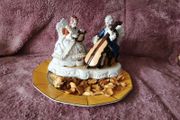 Huge and heavy porcelain Figurine