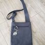Radley Leather Crossbody Bag Navy Image 9