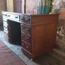 Victorian mahogany Writing Desk Image 2