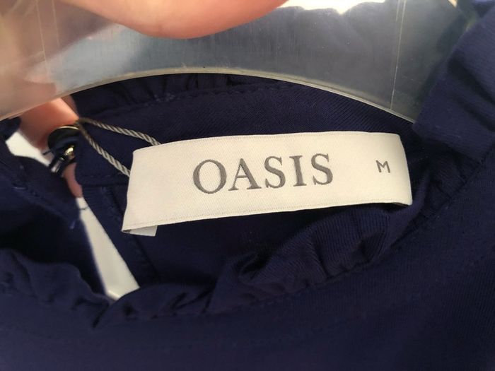 Purple Oasis polo neck - sz M