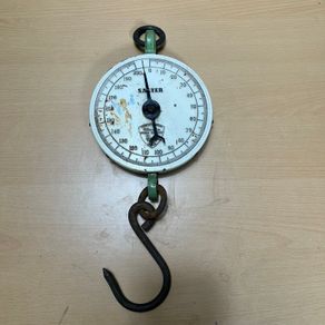 Salter 200 Lbs Spring Balance Vintage Scales - Made in England