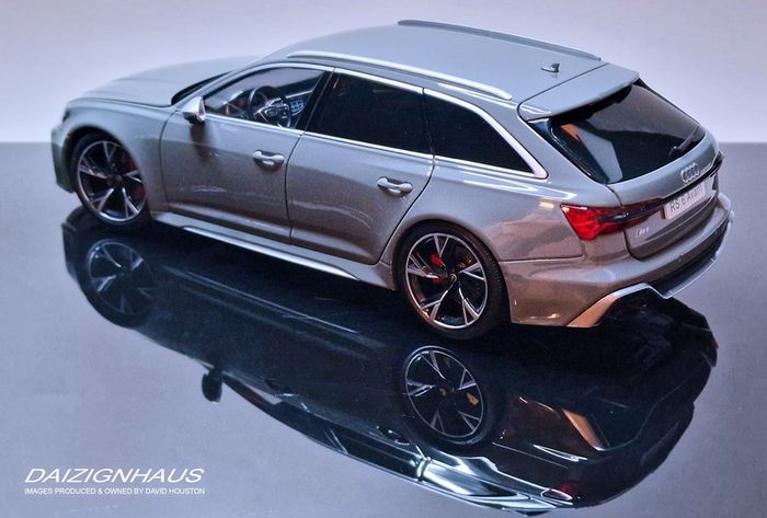 Audi RS6 C8 Avant Nardo grey 1:18 KiloWorks NEW!