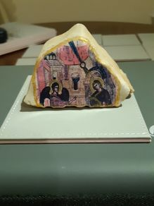 Jerusalem rock painting