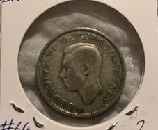 British Florin 1937 (50% Silver