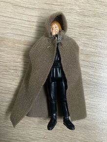 vintage star wars Luke Jedi with snap cape