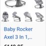 Mastela 3 in 1 multifonctional rocker swing Image 2