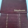 vintage genuine leather phone address book Image 3