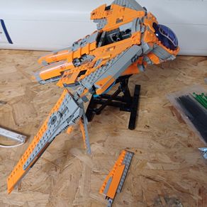 incomplete 76193 guardians ship