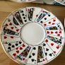 Fine Bone China Espresso Set 4 Cups & Saucers Image 4