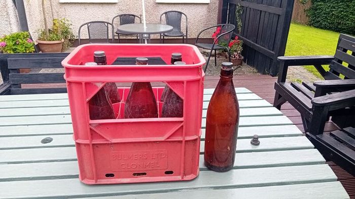 Bulmers Clonmel Bottles and crate