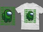 Dark green impostor among us t-shirt impostor t-shirt