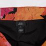 River Island Orange Pink Metallic Floral Print Tiered Ruffle Chiffon Midi Skirt 10UK/38EU Image 3