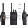 Baofeng 2PCS Handheld Two Way Radio TH-888S PMR Portable Walkie Talkies for Security Events Hiking Biking Camping Image 5