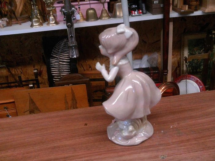 little girl ornament