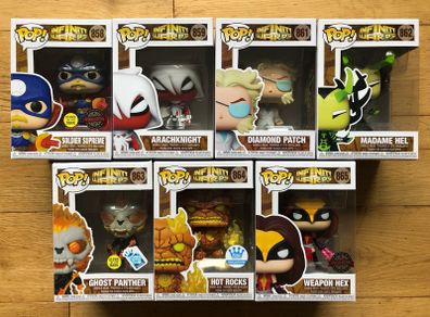 Funko Marvel: Infinity Warps Wave 2 Bundle (7 Pops)