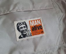 Vintage 80's Rucksack Man Alive Aluminium Frame