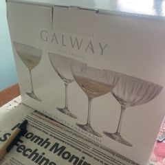 Champagne saucers