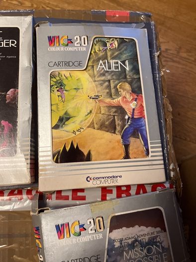 Ultimate Vintage Commodore VIC20 Lot. 5 Boxed Games, Hardware N Rare Cassettes UK PAL