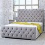 New Plush Upholstered Bed Frame Single, Double & King Sizes Image 2