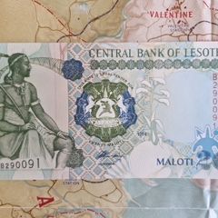 Central Bank of Lesotho 20 Maloti 1994