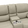 Rita Manual Leather Recliner Sofa Image 4