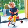 3 Wheel Foldable Ride On Tricycle for 1 to 3 Year Old Boys and Girls, Beetle Trike, Antennae Handlebar, Develop Your Toddlers Balance and Motor Skills, Fun with No Surface Scratches Image 2