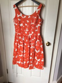 Fabulous Boden prom/vintage style knee length dress size 12