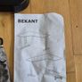 ikea bekant right corner desk Image 8