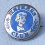 HEIRESS CLUB membership enamel badge 1950s (Girls Own Paper magazine). A scarce badge. Image 2
