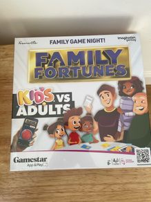 Family Fortunes Kids VS Adults board game