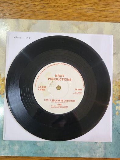 Oba Shirley Temples Double  I Still Believe In Christmas  Kroy Productions 7 inch