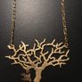 Urban Outfitters Vintage Tree-with-Bird Necklace Image 3