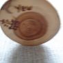 Wood turned toadstool ornament, Yew wood ornament, Home decor,Wooden ornament Image 3