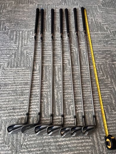 left hand TaylorMade Speed Blade golf clubs