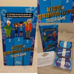 Kids vs Grown Ups Trivia Game