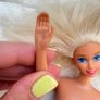 Vintage Barbie Ibiza Doll Mattel Blonde Used Damaged hands Please see photos Image 8