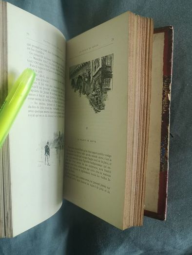 Notre-Dame de Paris-Victor Hugo 1880 RARE VINTAGE