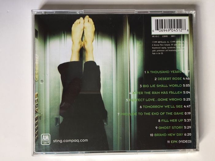 Sting [1999] Brand New Day (CD Album)
