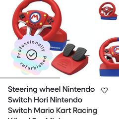 Steering wheel Nintendo Switch Hori Nintendo Switch Mario Kart Racing Wheel