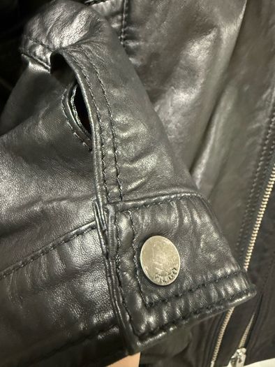 Brand new Hugo Boss leather jacket