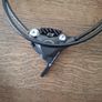 shimano tiagra front hydraulic disc brake calliper with 1m hydraulic hose Image 3
