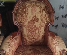 Vintage Upholstered Armchair