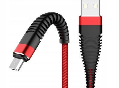 New 1m Premium Rainforced Micro USB Quick Fast Charge Data Cable Charger #851
