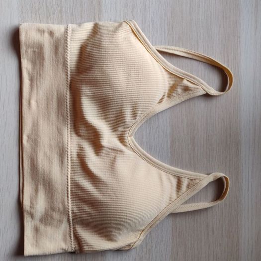 Nude Sports Bra, size S